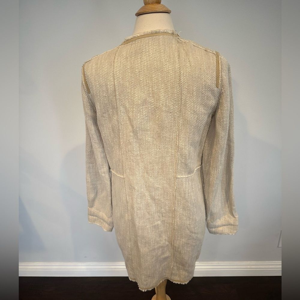 Elie Tahari Linen Cotton Jacket Women's Size Small P - Picture 4 of 9